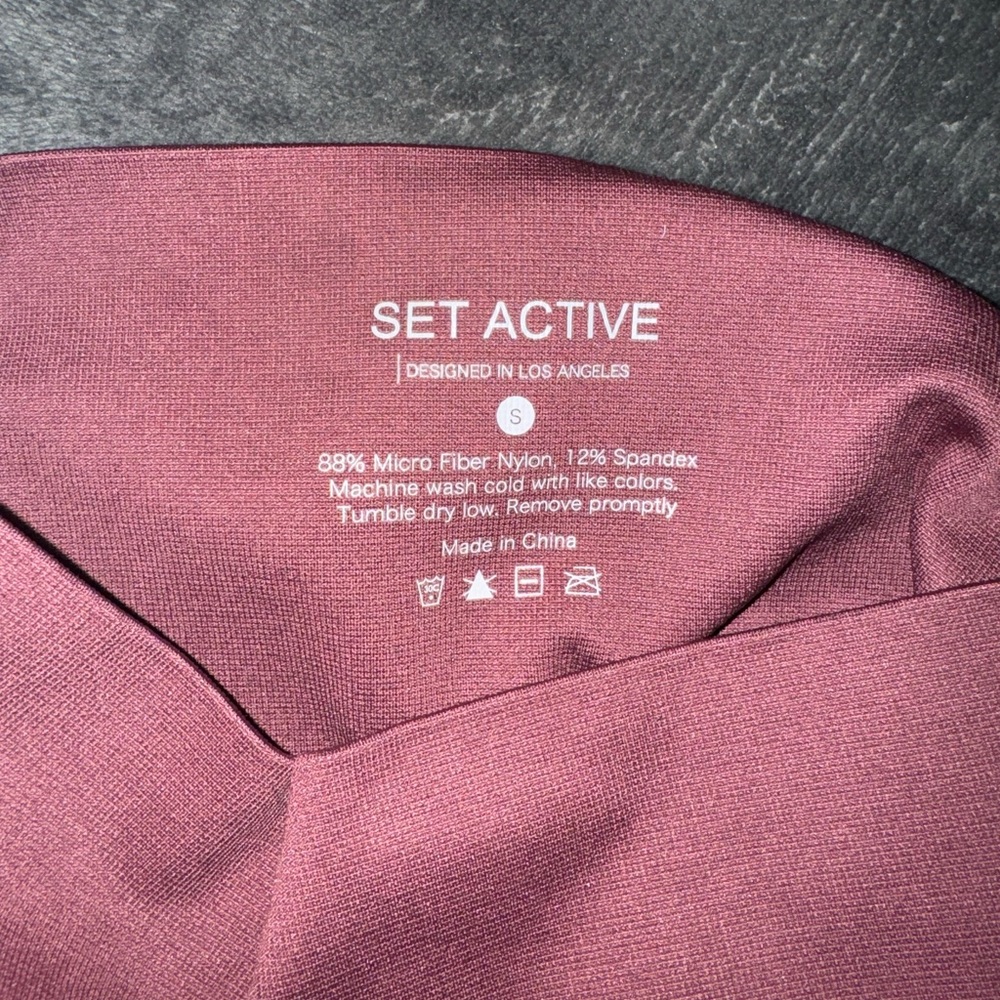 Set Active Berry Leggings